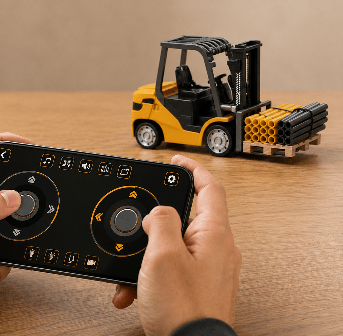 Mini RC Forklift 1:64 - MiniKays