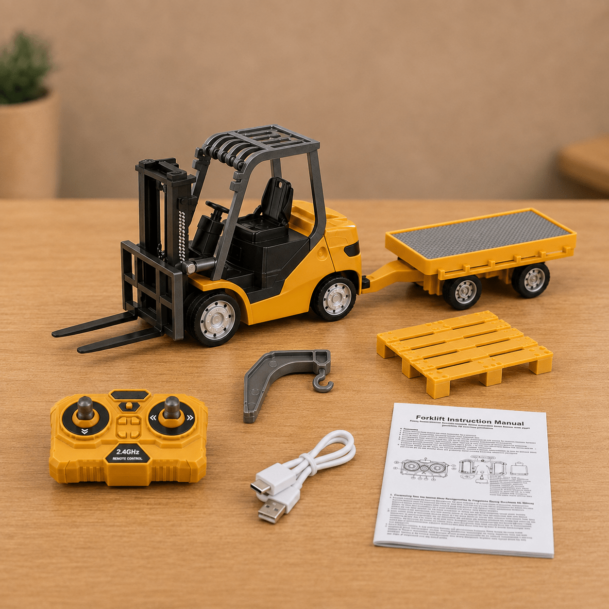 Mini RC Forklift 1:64 - MiniKays