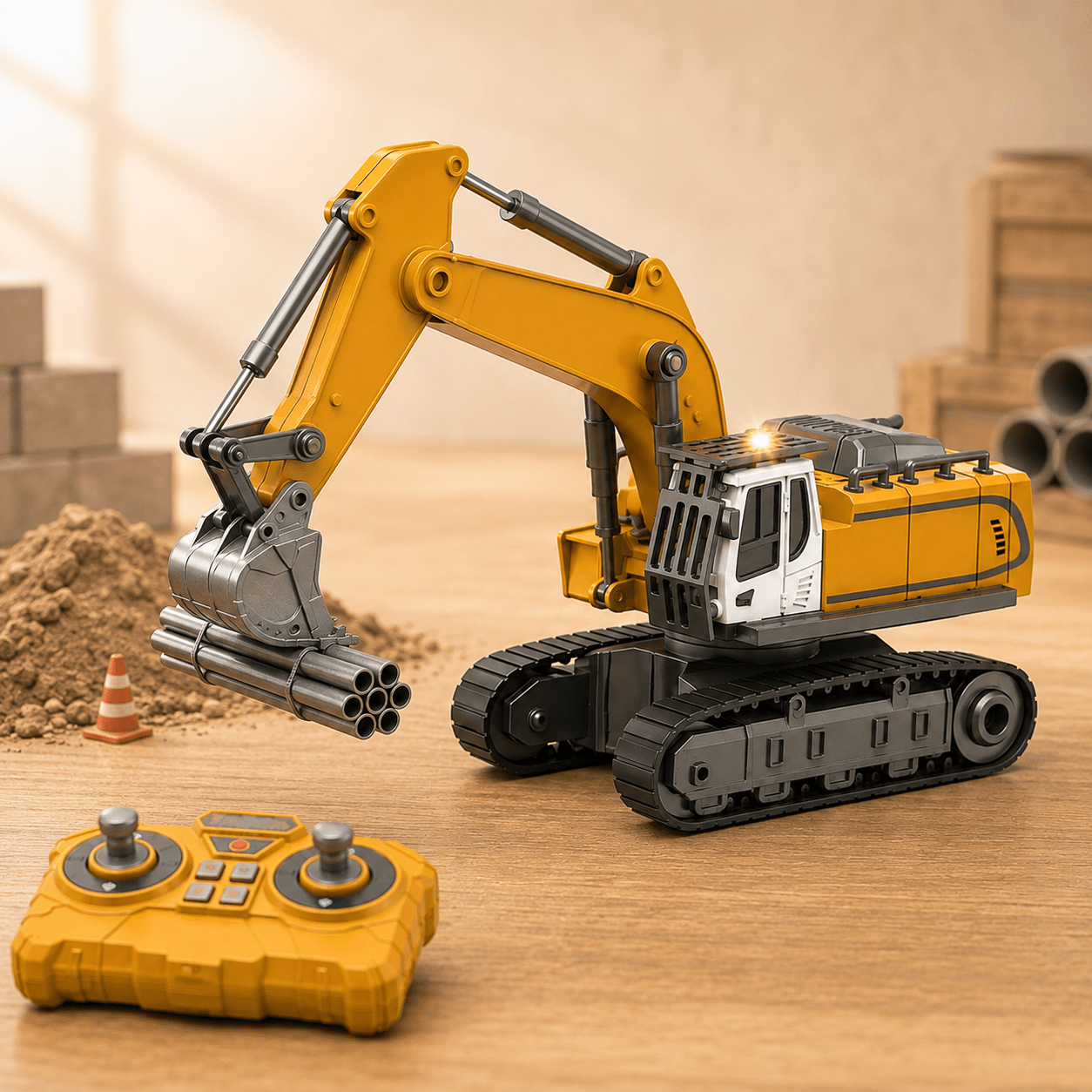 Mini RC Excavator 1/64 - MiniKays
