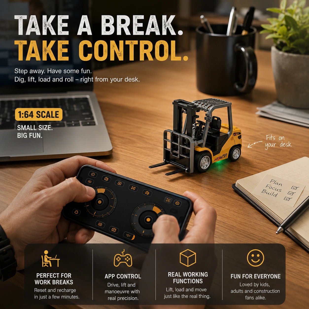 Mini RC Construction Fleet Set - MiniKays