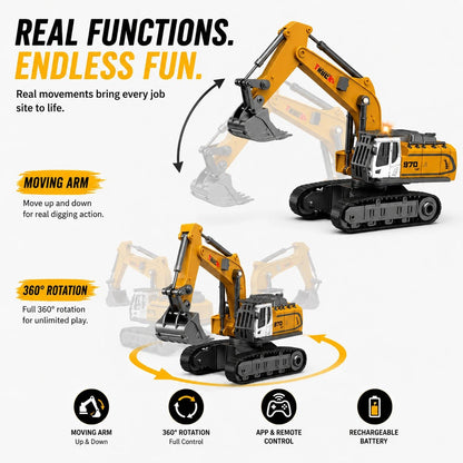 Mini RC Excavator - MiniKays