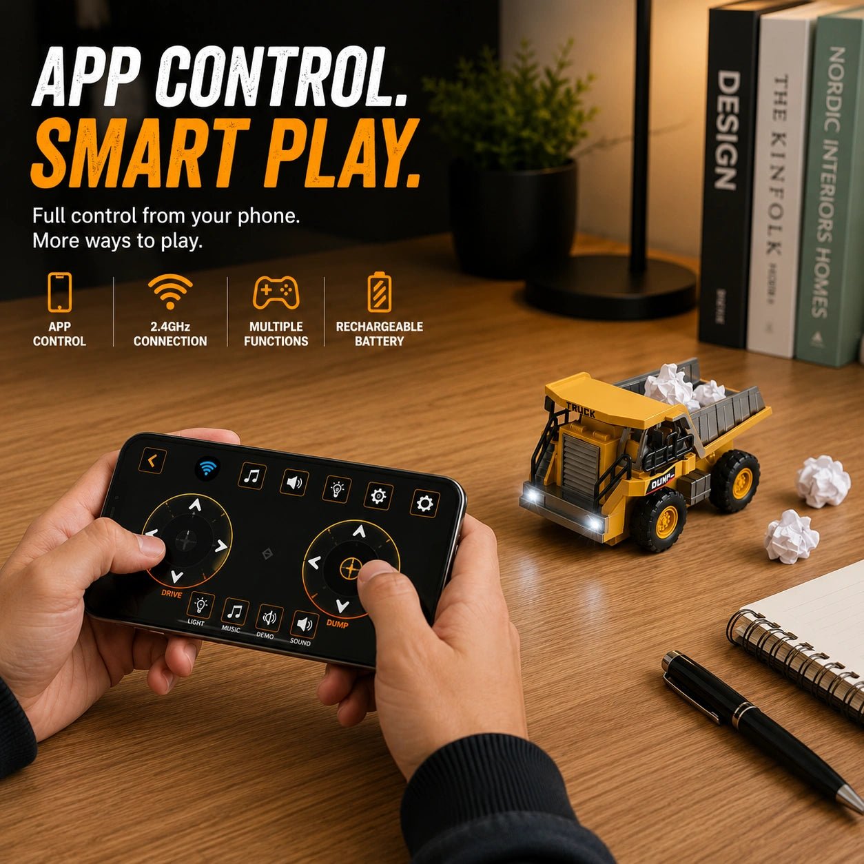 Mini RC Dump Truck - MiniKays