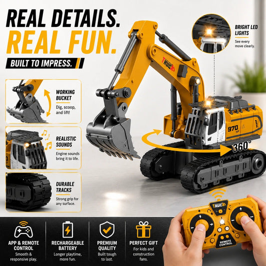 Mini RC Excavator - MiniKays