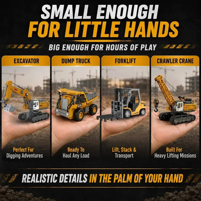 1/64 Mini RC Construction Fleet Bundle - MiniKays