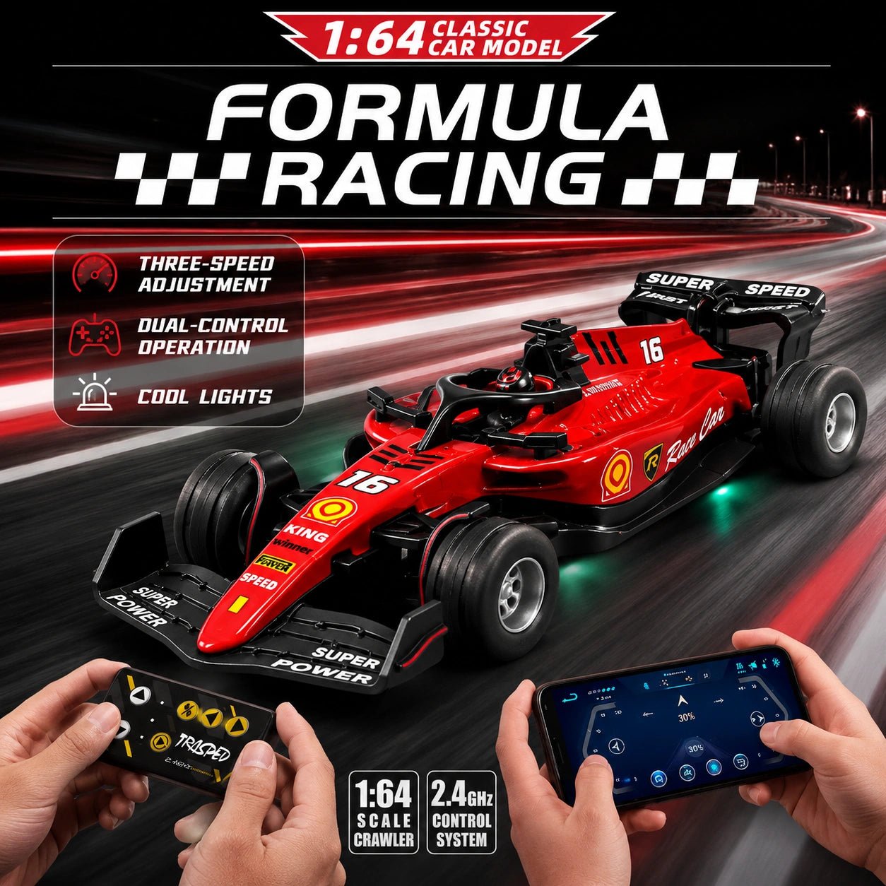 Mini RC F1 Race Car - MiniKays